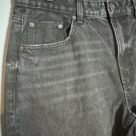 Bershka Black Flare Wide-Leg Jeans - Picture 6 of 11